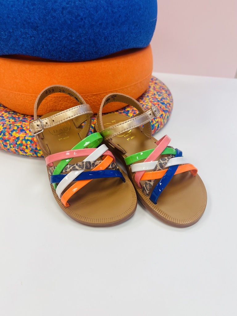 Sandaal plagette lux