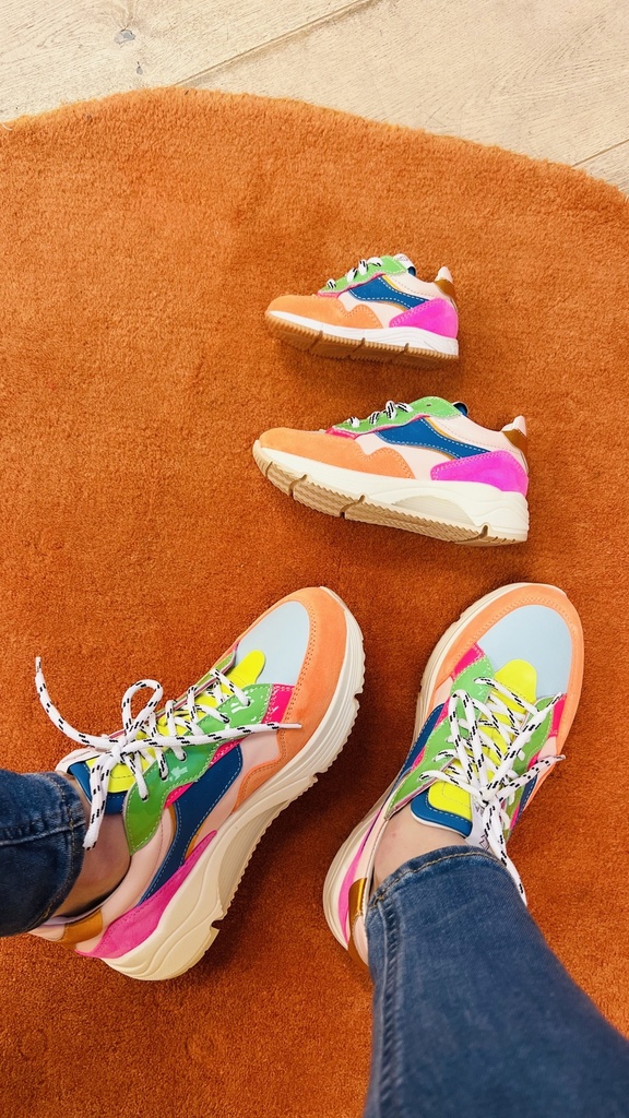 Sneaker hoge zool d365 