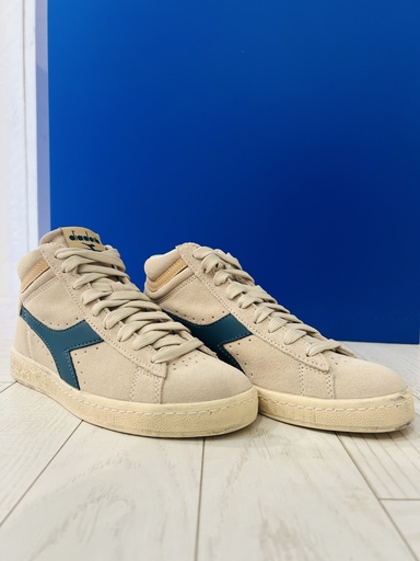 Hoge sneaker game l high waxed cloud cream